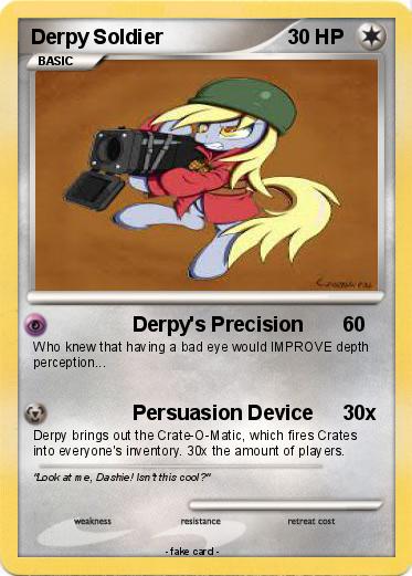Pokemon Derpy Soldier