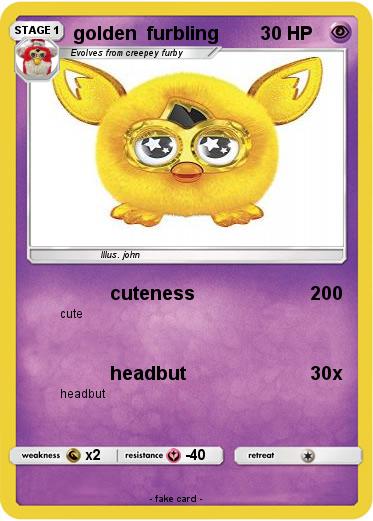 Pokemon golden  furbling