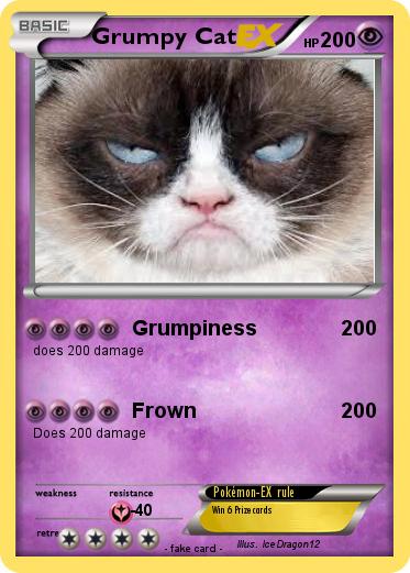 Pokemon Grumpy Cat
