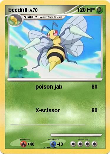Pokemon beedrill