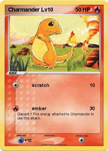 Pokemon Charmander Lv10