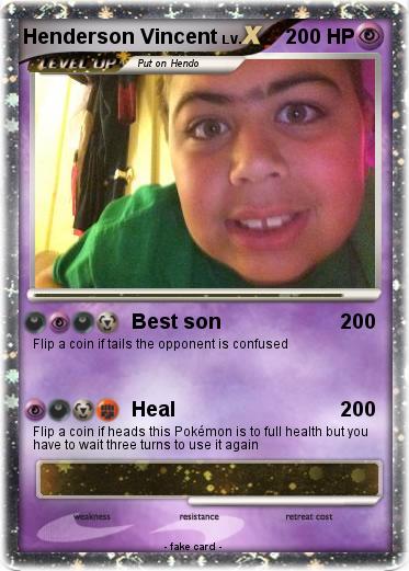 Pokemon Henderson Vincent