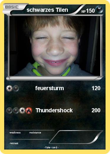 Pokemon schwarzes Tilen