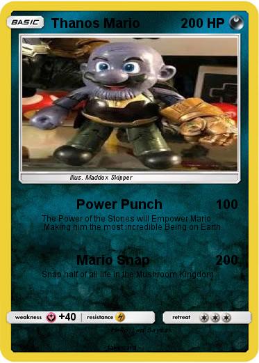 Pokemon Thanos Mario