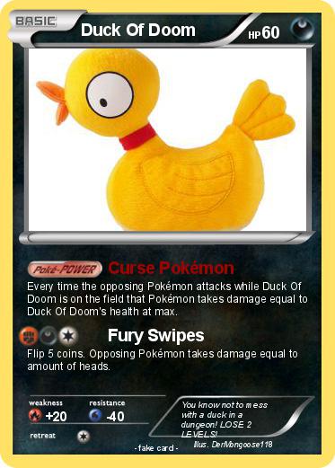 Pokemon Duck Of Doom