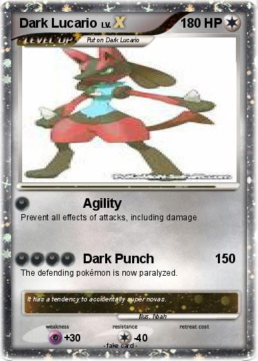 Pokemon Dark Lucario