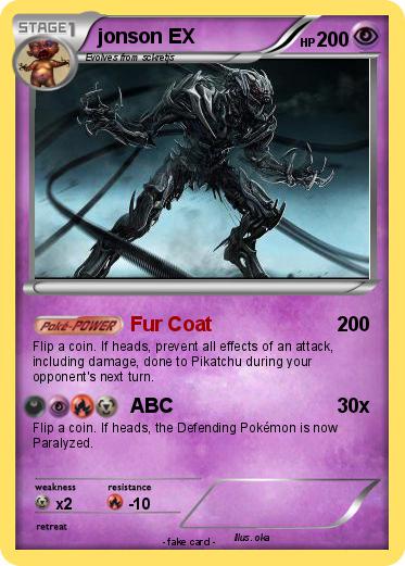 Pokemon jonson EX