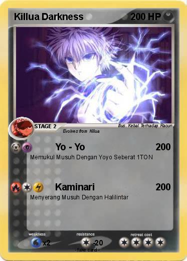 Pokemon Killua Darkness