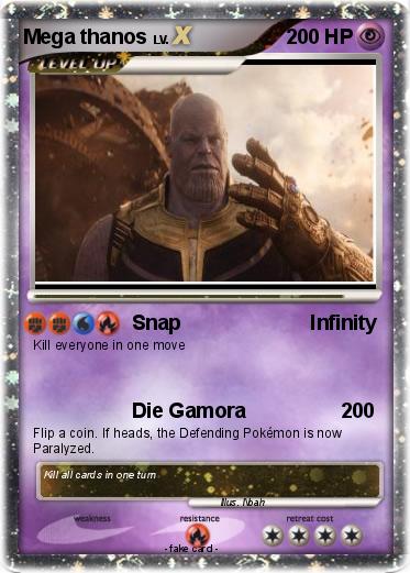 Pokemon Mega thanos