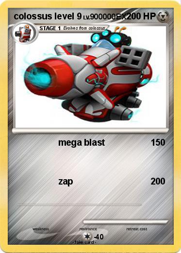 Pokemon colossus level 9