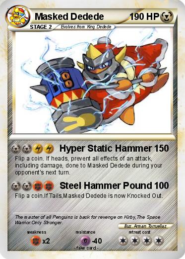 Pokemon Masked Dedede