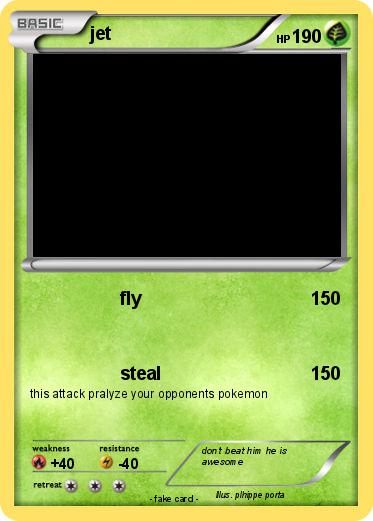 Pokemon jet