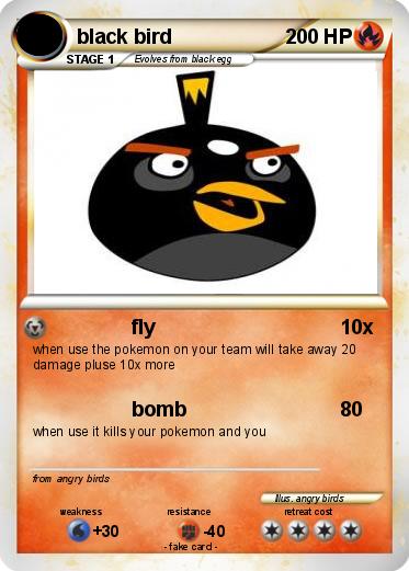 Pokemon black bird