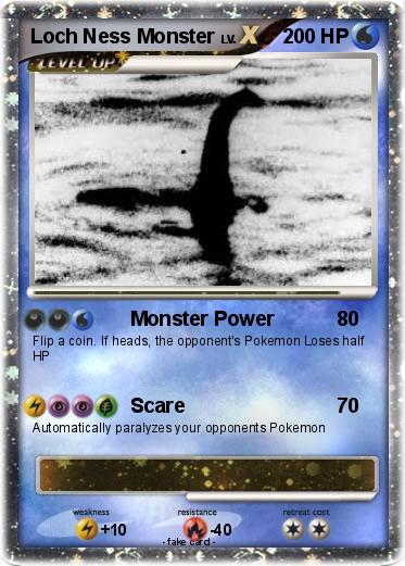 Pokemon Loch Ness Monster