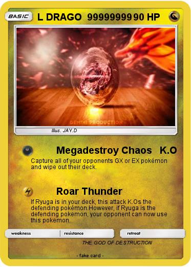 Pokemon L DRAGO  99999999