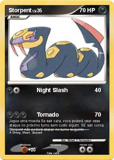 Pokemon Storpent