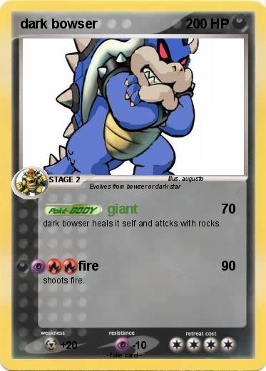Pokemon dark bowser