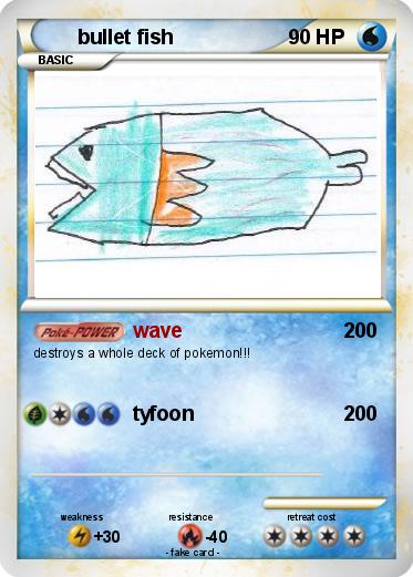 Pokemon bullet fish