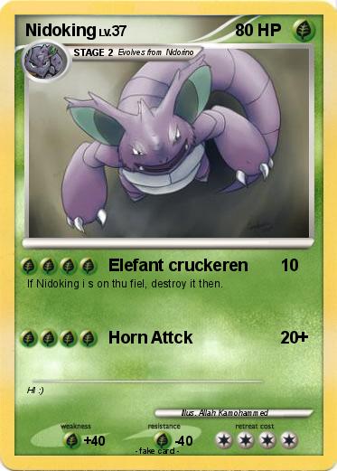 Pokemon Nidoking