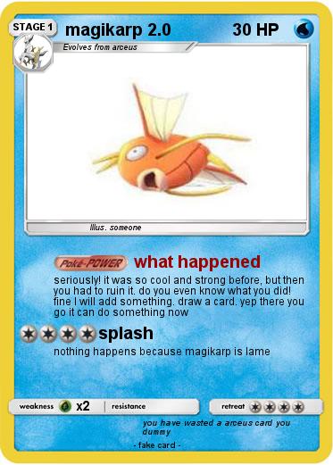 Pokemon magikarp 2.0