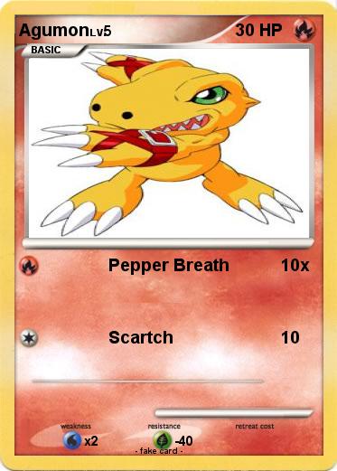 Pokemon Agumon