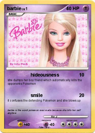 Pokemon barbie