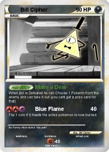 Pokemon Bill Cipher