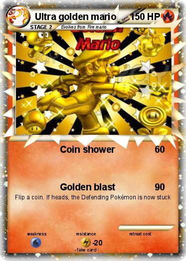 Pokemon Ultra golden mario