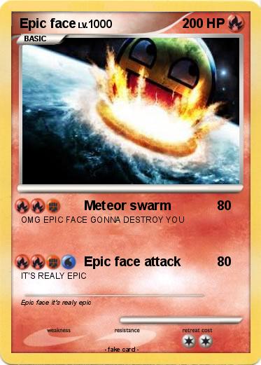 Pokemon Epic face