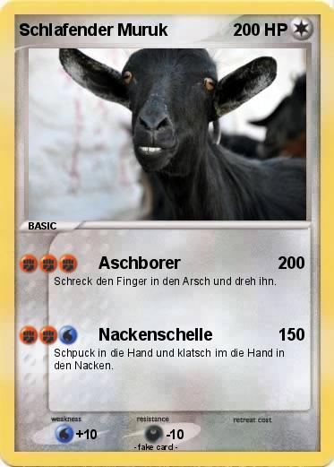 Pokemon Schlafender Muruk