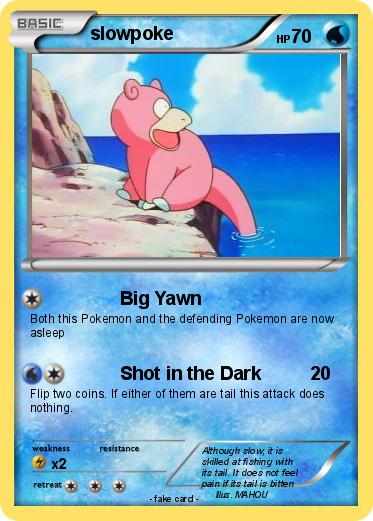 Pokemon slowpoke