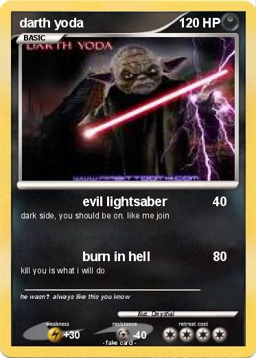 Pokemon darth yoda