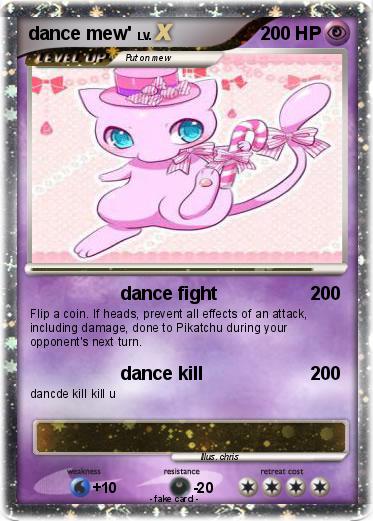 Pokemon dance mew'