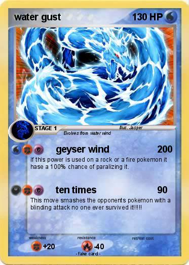 Pokemon water gust