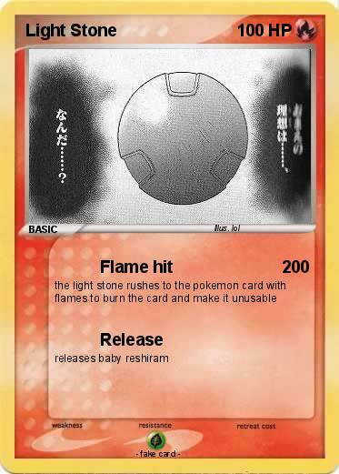 Pokemon Light Stone