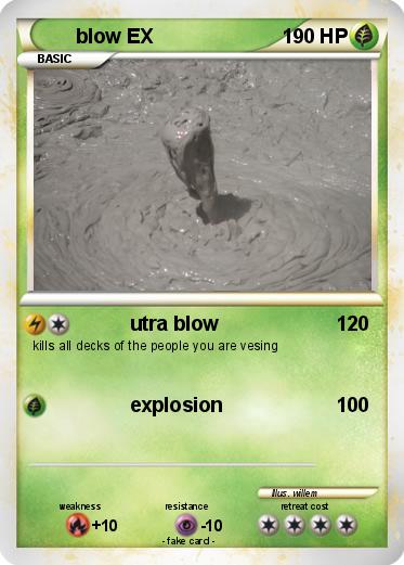 Pokemon blow EX