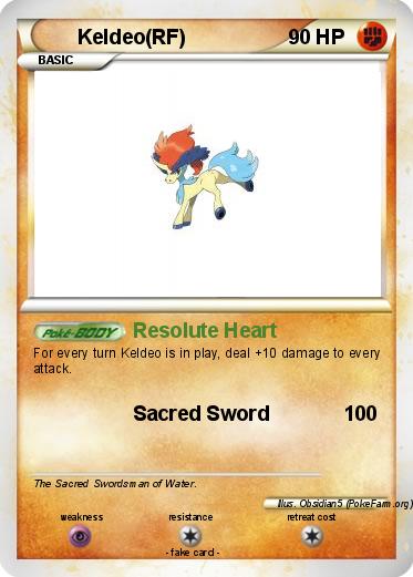 Pokemon Keldeo(RF)