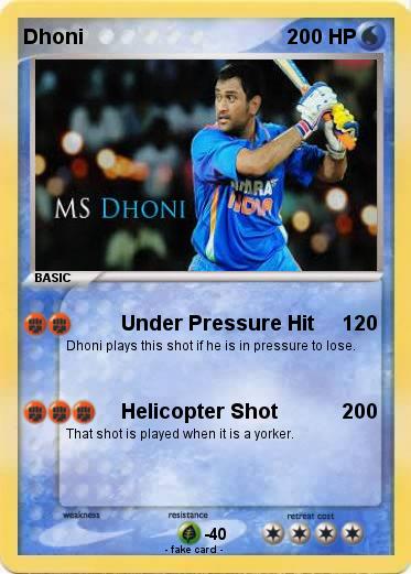 Pokemon Dhoni