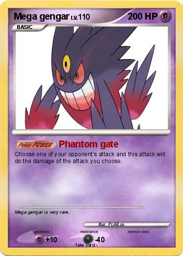 Pokemon Mega gengar