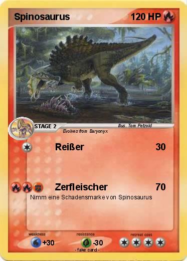 Pokemon Spinosaurus