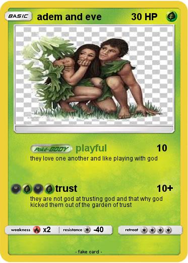 Pokemon adem and eve