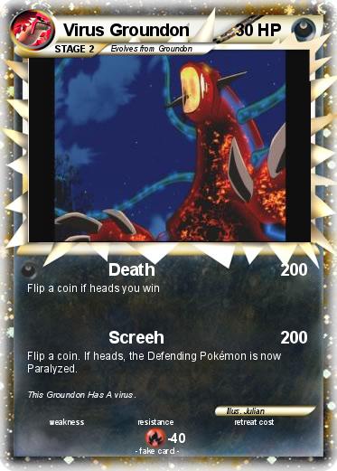 Pokemon Virus Groundon