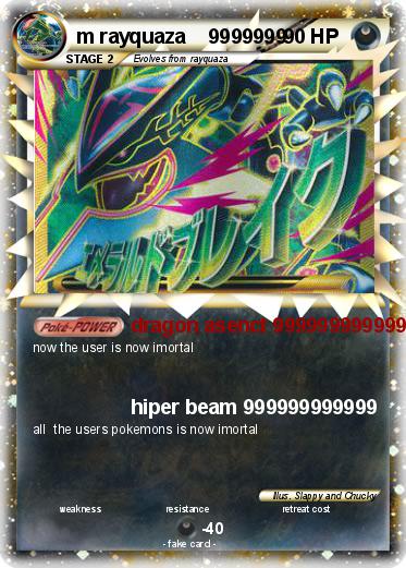 Pokemon m rayquaza    9999999