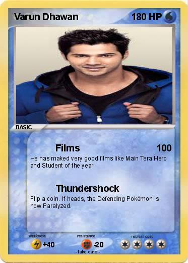 Pokemon Varun Dhawan