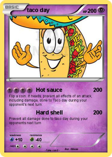 Pokemon taco day