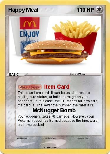 Pokemon Happy Meal