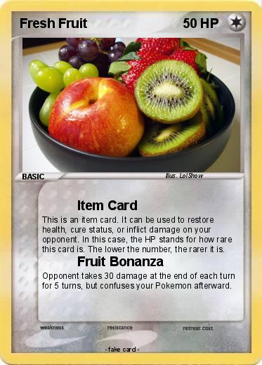 Pokemon Fresh Fruit