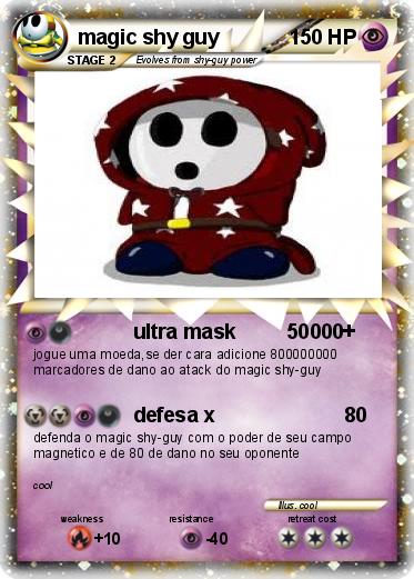 Pokemon magic shy guy