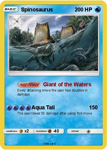 Pokemon Spinosaurus