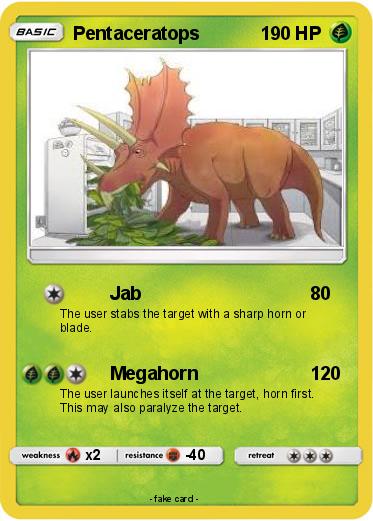 Pokemon Pentaceratops